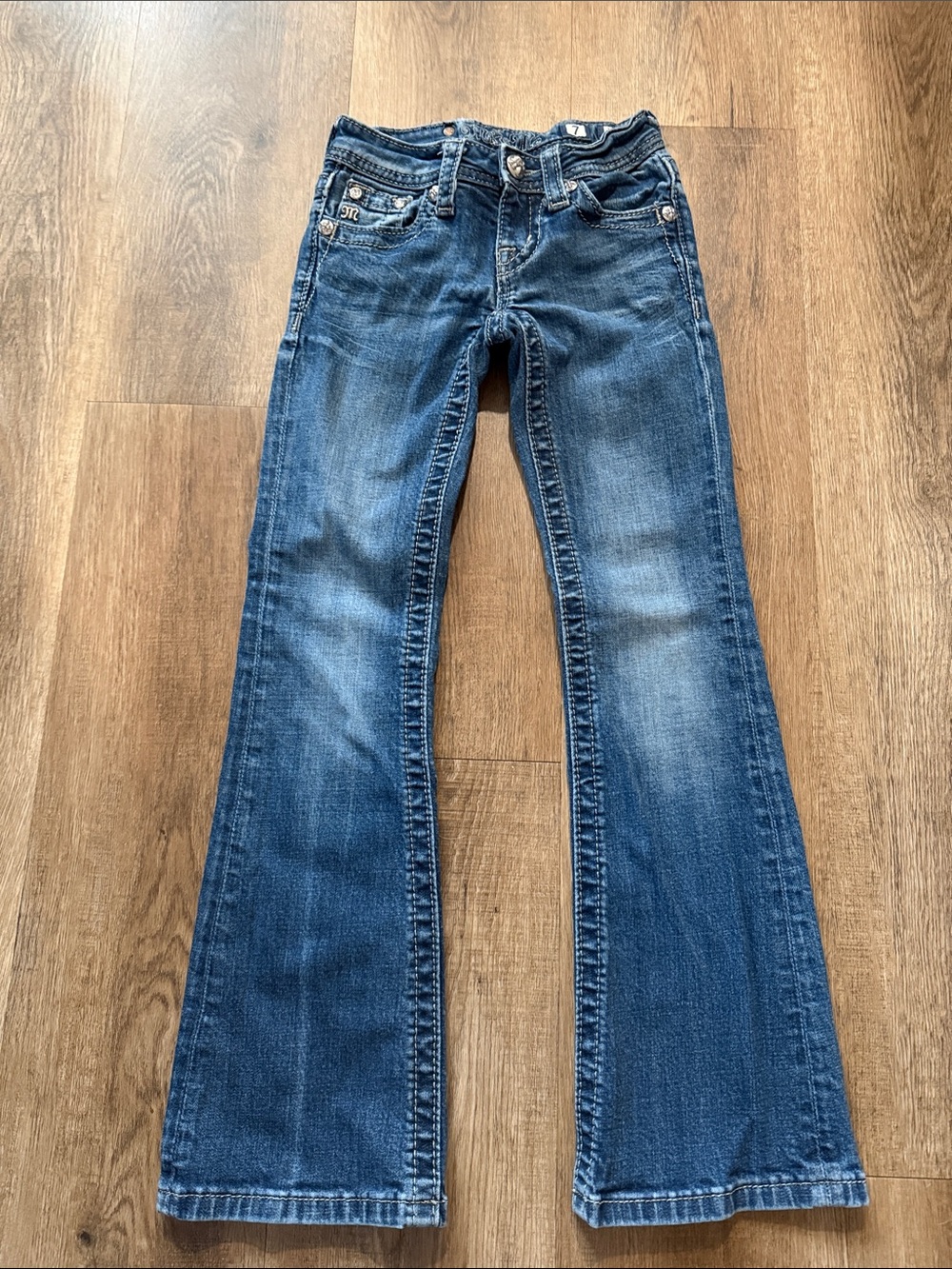 Miss Me Jeans Girls Size 7 Flare Jeans